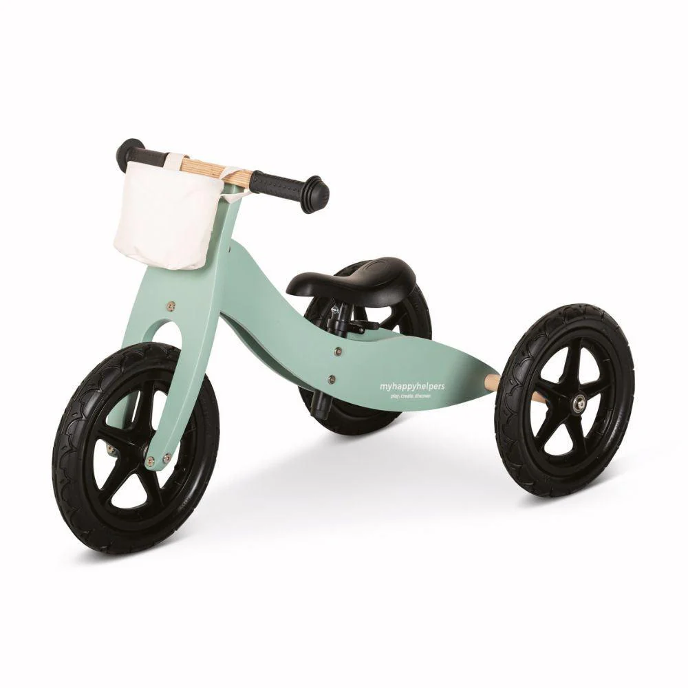 2 in 1 Trike / Balance Bike - Sage Green - Image 10