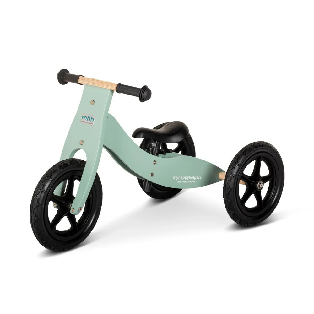 2 in 1 Trike / Balance Bike - Sage Green - Image 11