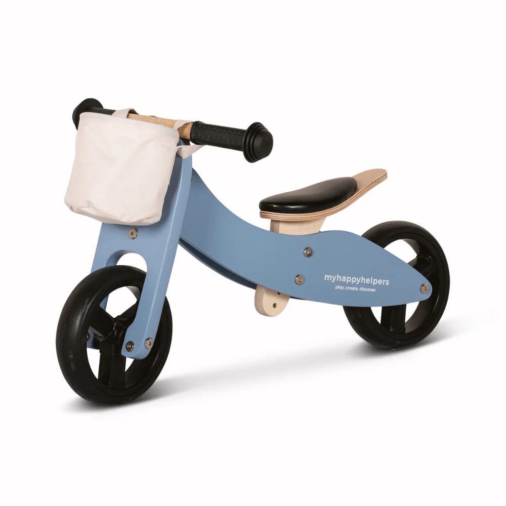 2 in 1 Mini Trike / Balance Bike - Slate Blue - Image 5