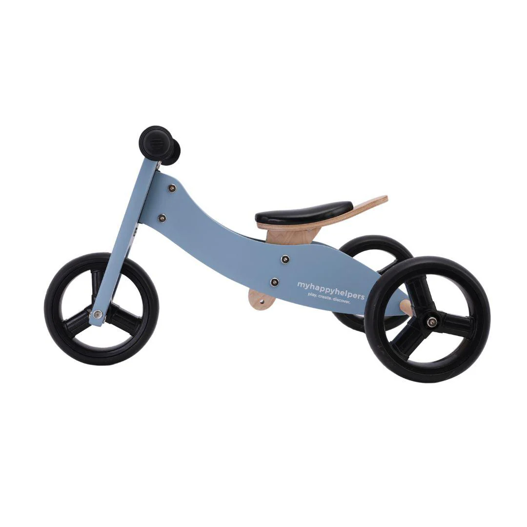 2 in 1 Mini Trike / Balance Bike - Slate Blue - Image 6