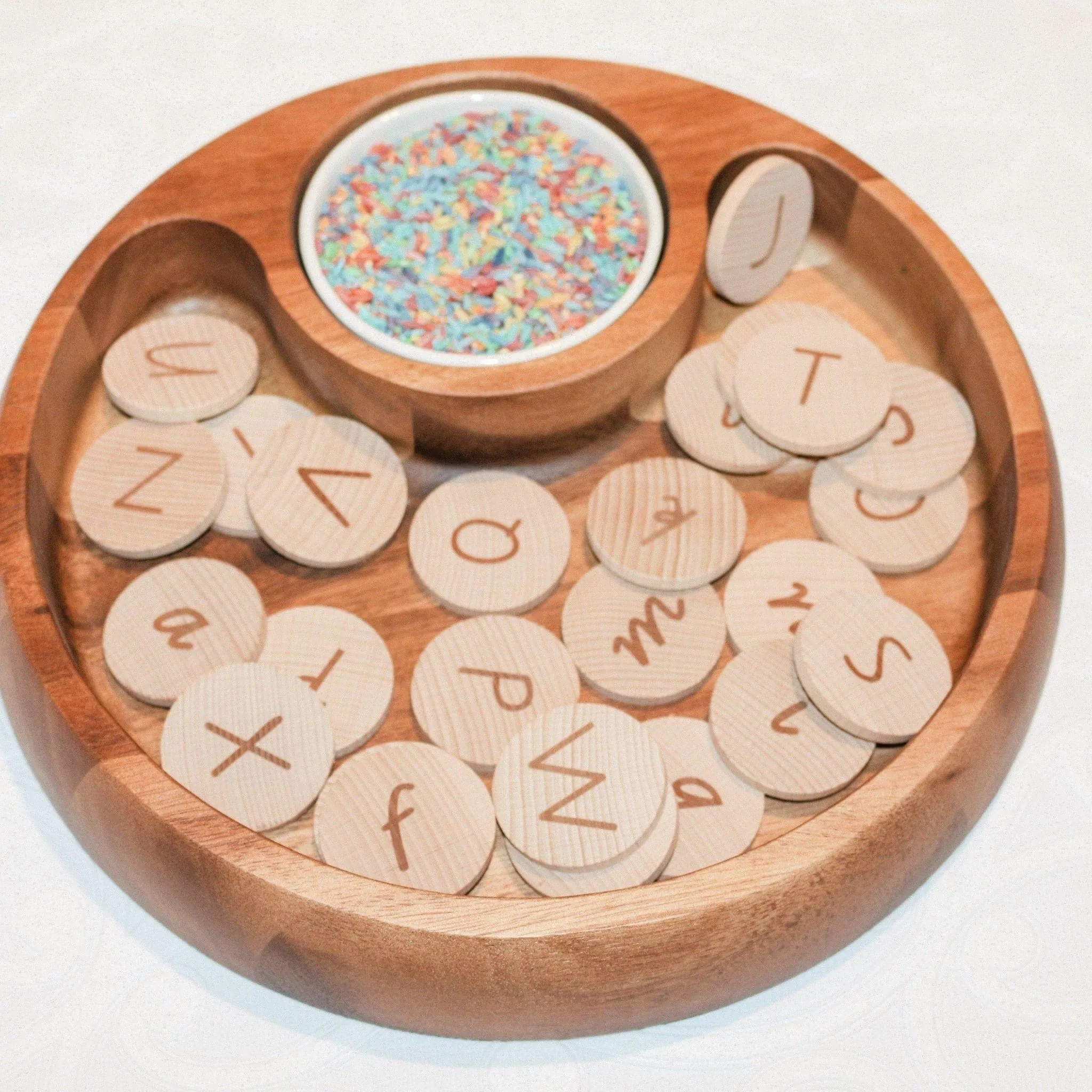 Alphabet Discs Dual Sided Upper and Lower Case - Image 3