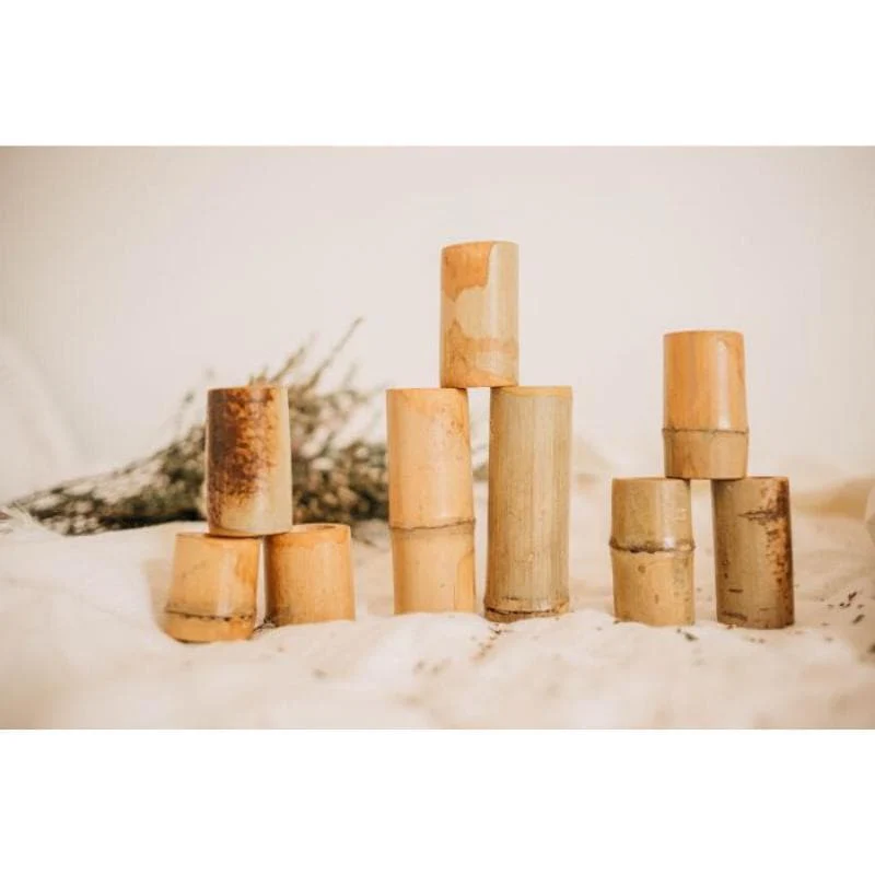 Bamboo Counting and Building Set 40 pcs. - Image 3