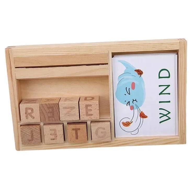 Wooden Educational & Language Development Cards - Image 6
