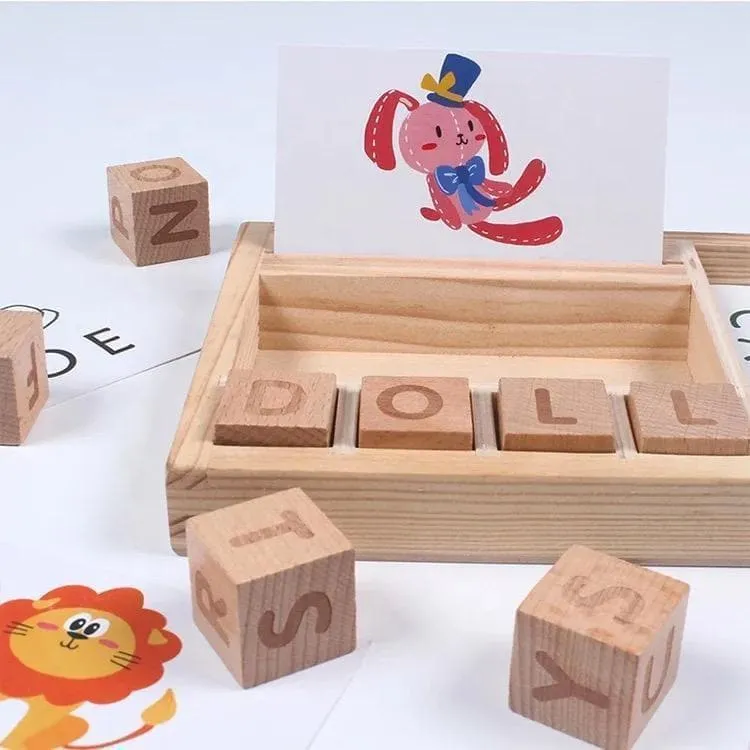 Wooden Educational & Language Development Cards - Image 7