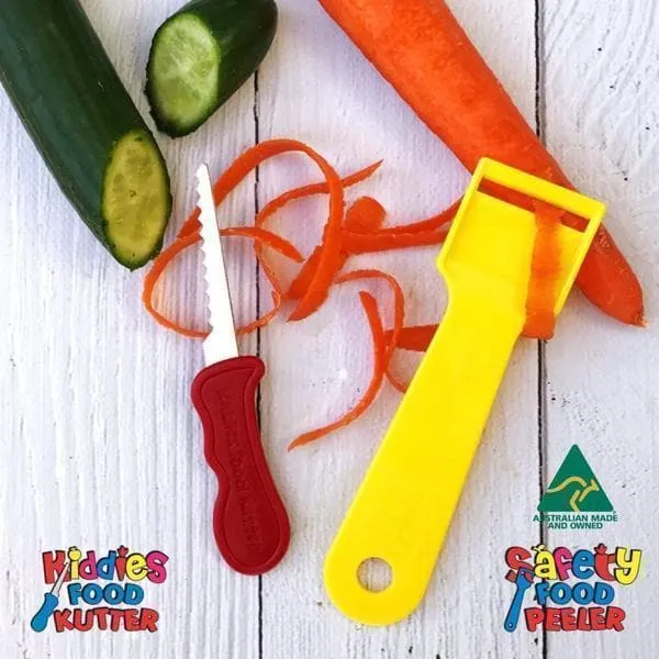 Kiddies Kutter and Safety Food Peeler Twin Pack - Image 5