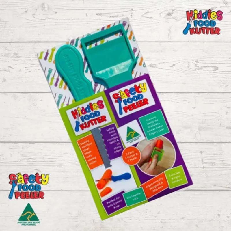 Kiddies Kutter and Safety Food Peeler Twin Pack - Image 9