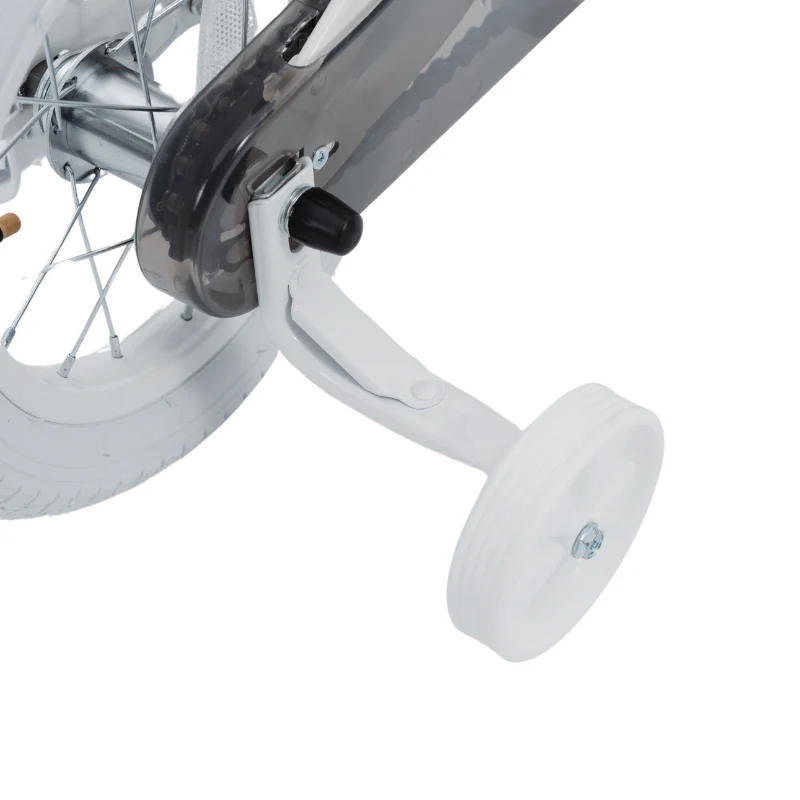 Kids Classic Steel Bike - Snow White - Image 11