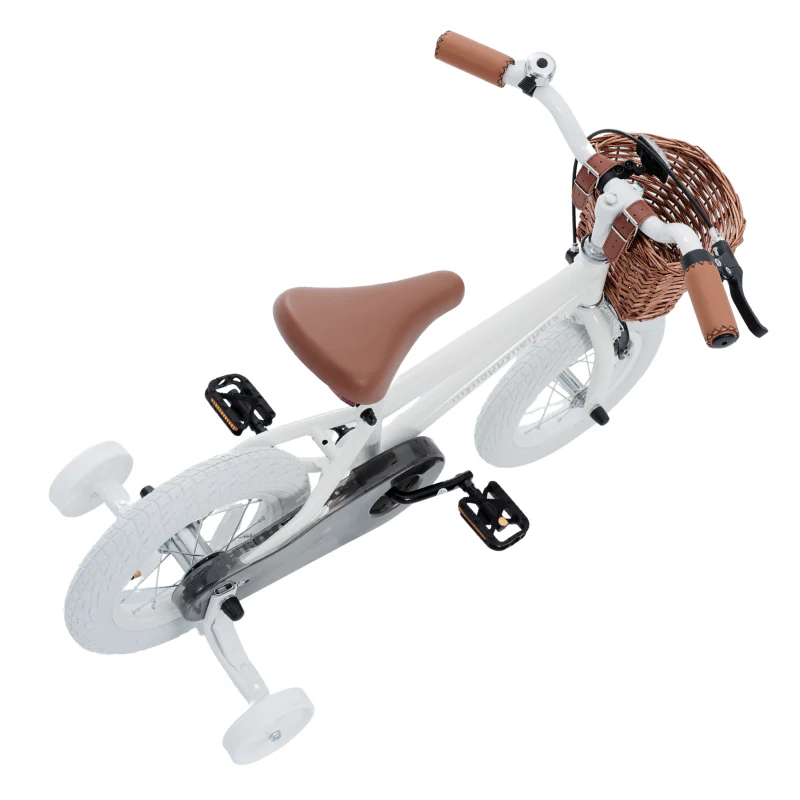 Kids Classic Steel Bike - Snow White - Image 13