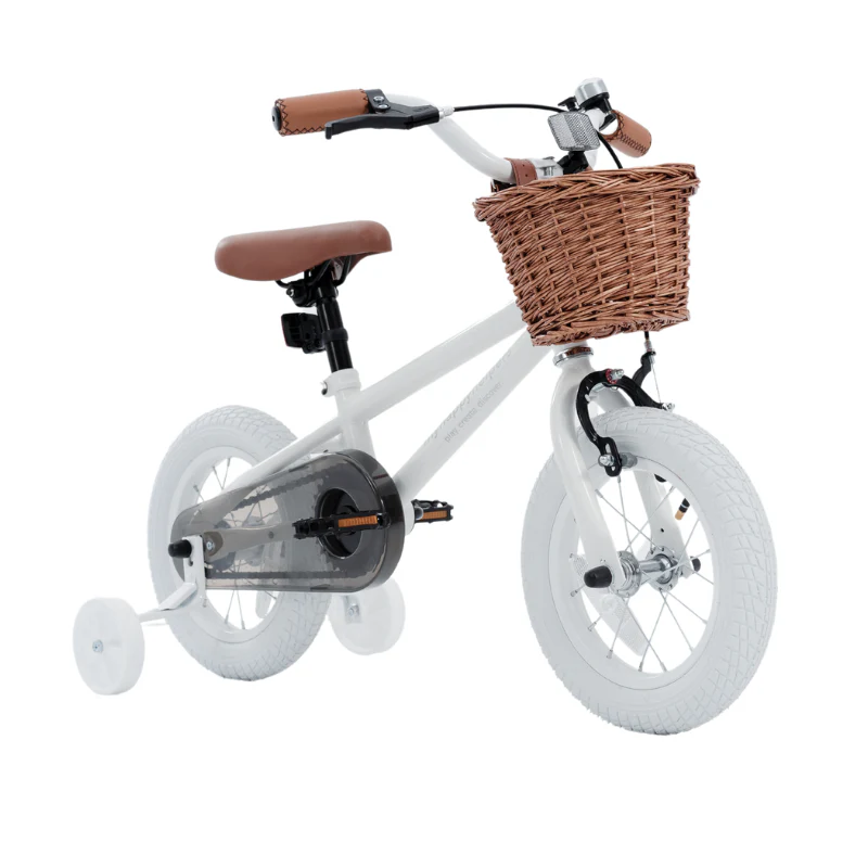 Kids Classic Steel Bike - Snow White - Image 6