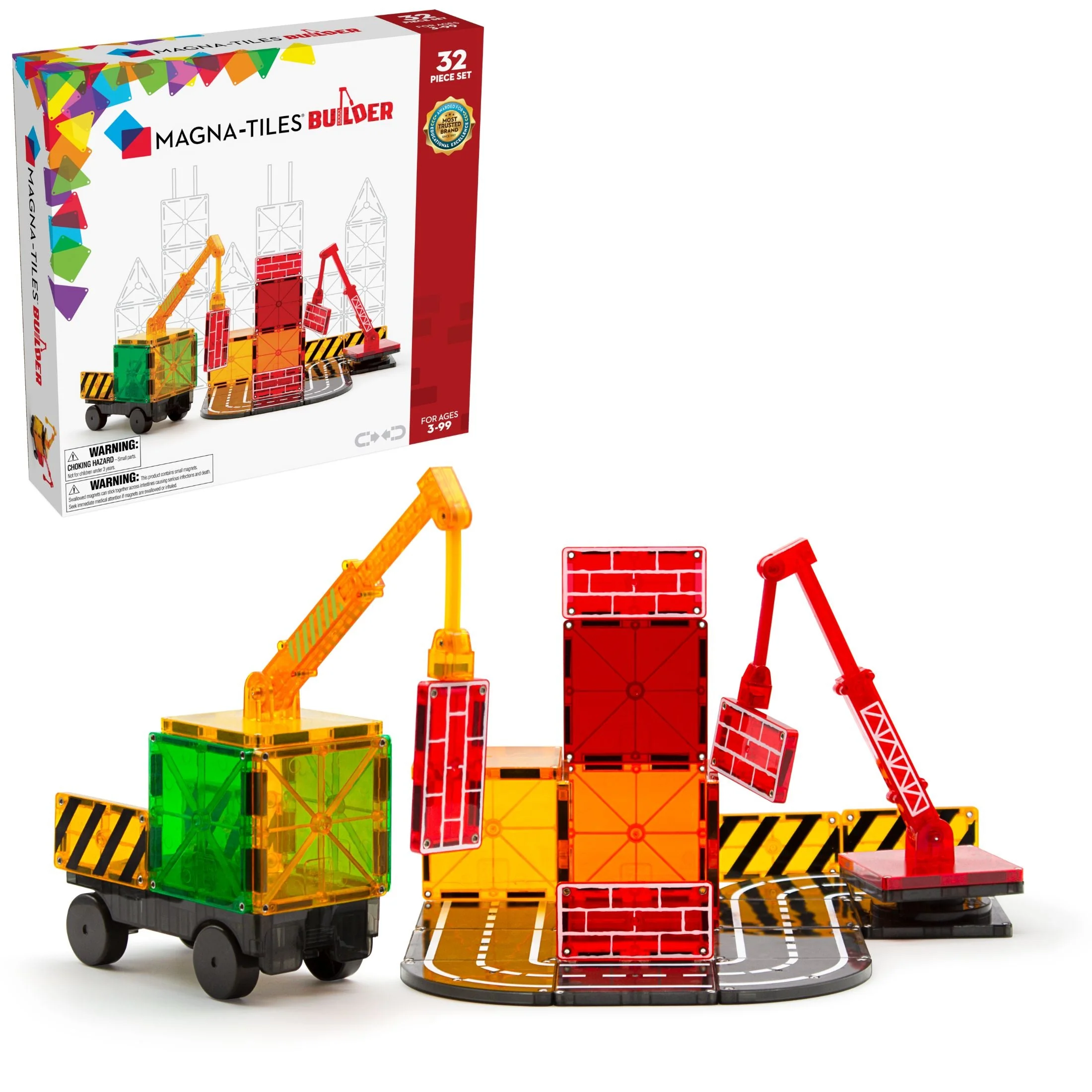 MAGNA-TILES - BUILDER - 32 piece set - Image 3