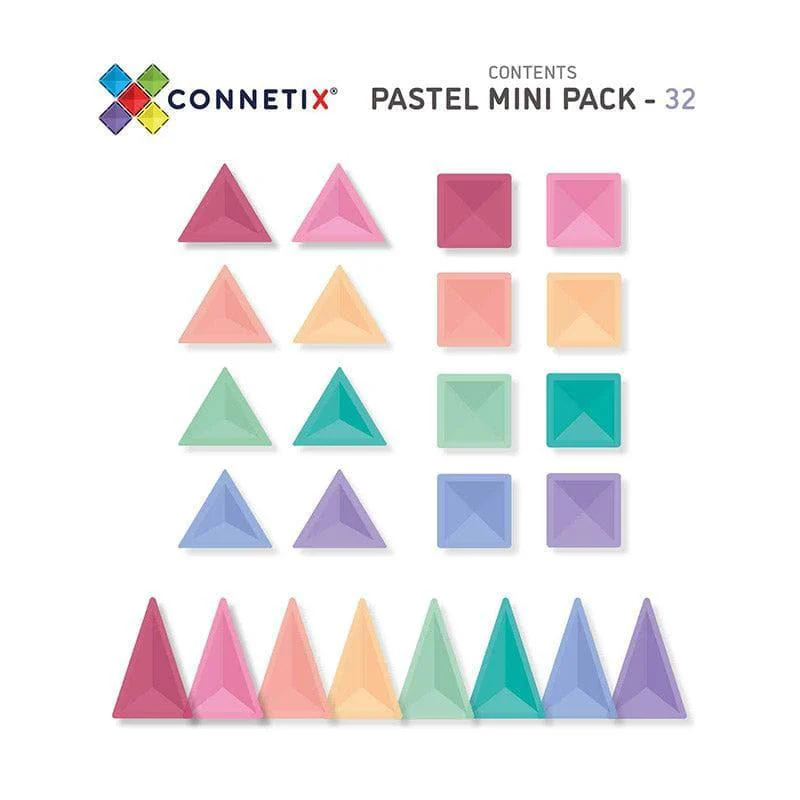 Connetix Pastel Mini Pack - 32 pc - Image 5
