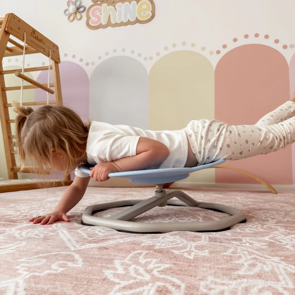 Sensory Spinning Chair - Blue - Image 5