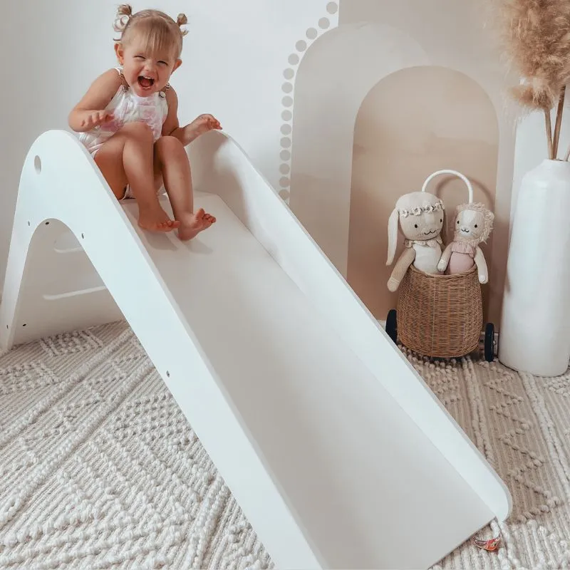 White Wooden Slide - Image 3
