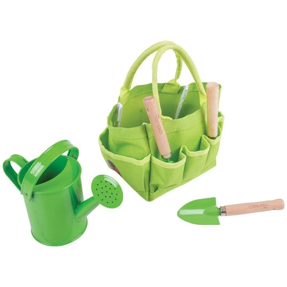 Small Tote Bag with Garden Tools - Image 3